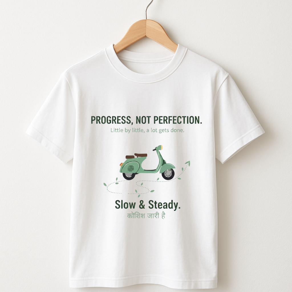 Slow & Steady Ride Classic Crew T-Shirt