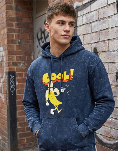 The "Certified Cool" Unisex Acid Washed Hoodie