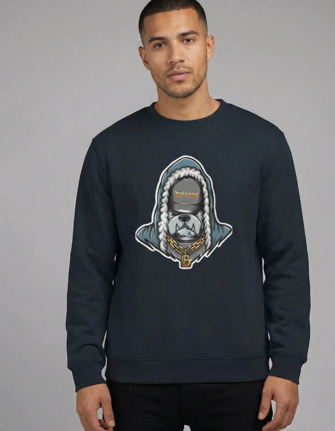 The Gold Chain Bulldog Unisex Sweatshirt