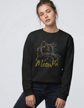 The Neon Feline Creative Cat Sweatshirt