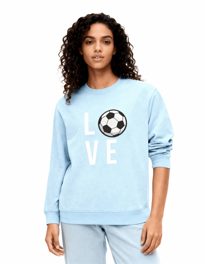 Illustrative Football and Youth Unisex Sweatshirt