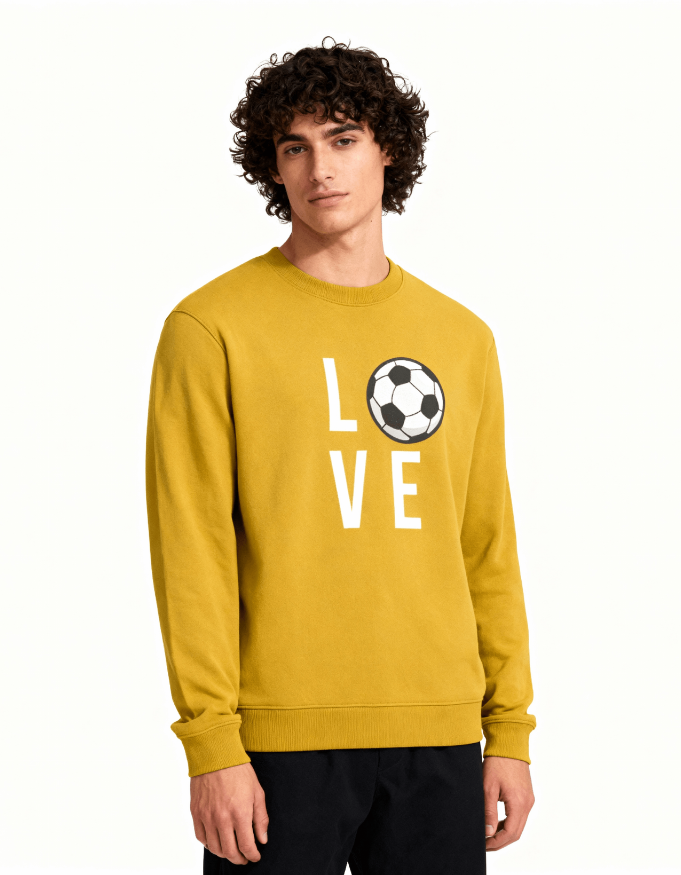 Illustrative Football and Youth Unisex Sweatshirt